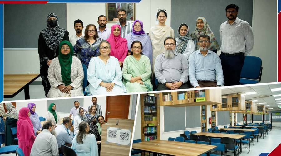 Prof. Shahid Rasul Memorial Library at Jinnah Sindh Medical University expands digital and smart learning facilities
