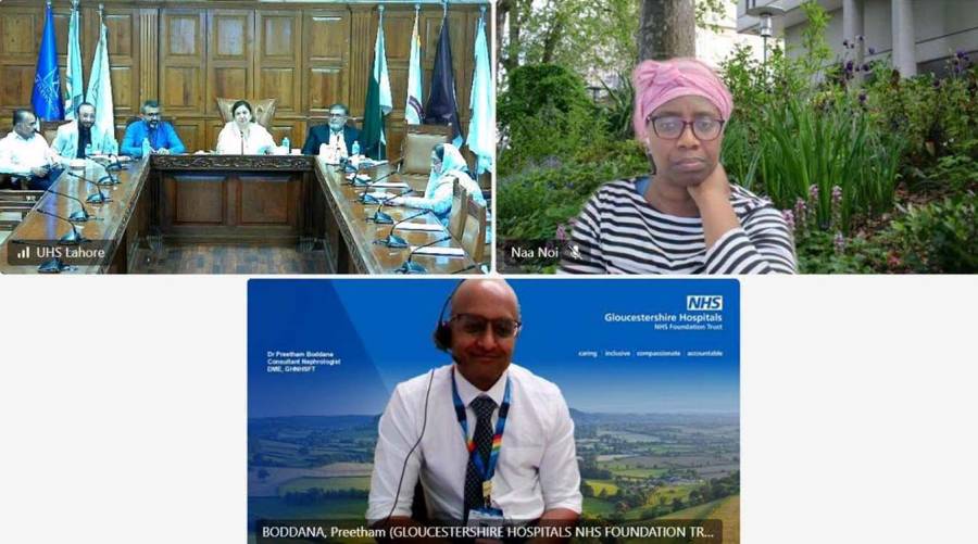 UHS Lahore and RCP London explore collaboration in postgraduate medical education