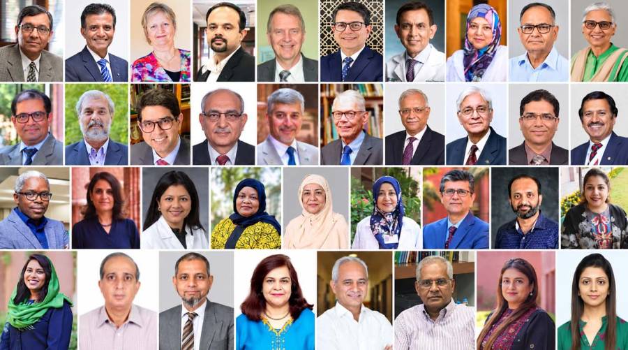 Aga Khan University researchers recognised in the 2026 world's top 2% scientists database, led by Dr Zulfiqar Bhutta and Dr Salim Virani.